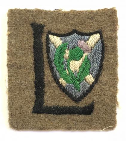 52nd Lowland Division WW1 formation sign.