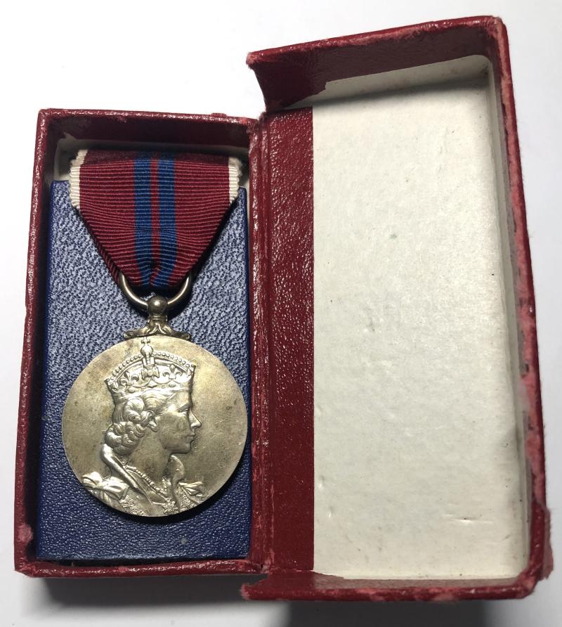Boxed 1953 Coronation Medal for HM Elizabeth II