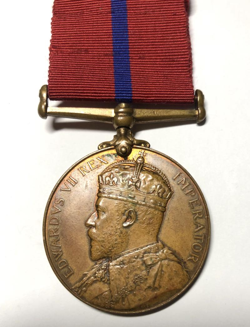 1902 Metropolitan Police Edward VII Coronation Medal.