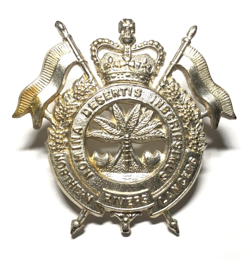 Australian Northern Rivers Lancers slouch hat badge c1953-60.