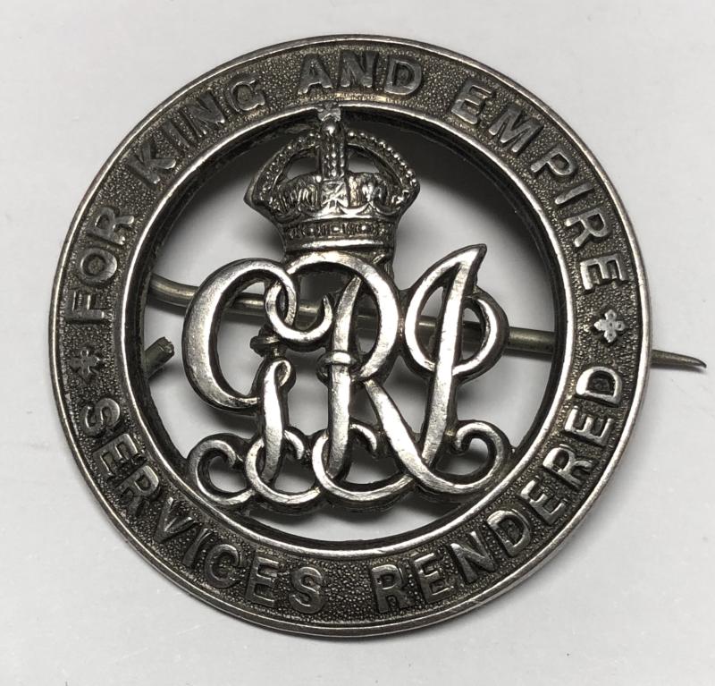 7th (Cyclist) Bn. Welsh Regiment Silver War Badge.