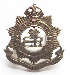 North Somerset Yeomanry Edward VIII silver collar badge.