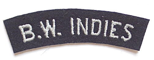WW2 RAF West Indies Officer's Nationality Title.