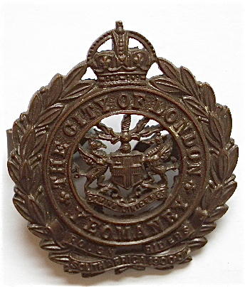 City of London Yeomanry, Rough Riders OSD cap badge