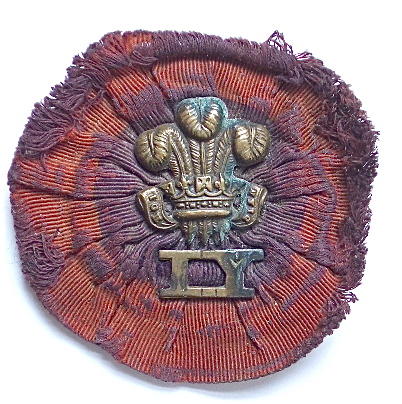 Imperial Yeomanry Boer War scarce slouch hat rosette.