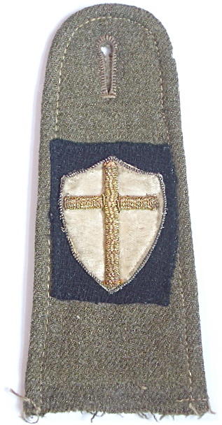 8th Army formation sign on shoulder strap, possible worn by Polish soldier,