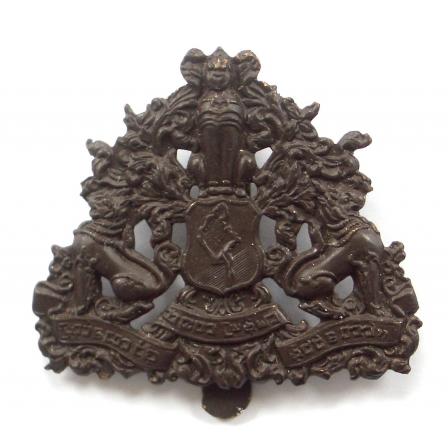 Burmese Army bronze cap badge by Firmin, London.