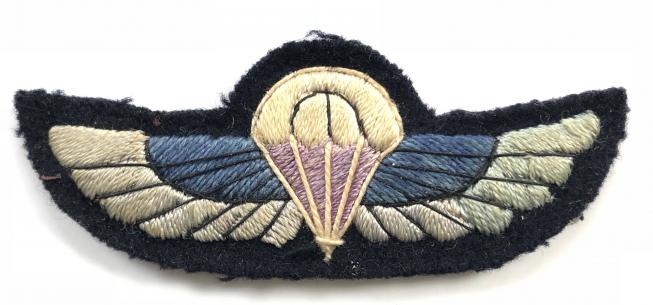 Special Air Service scarce WW2 SAS cloth parachute qualification / operations wing