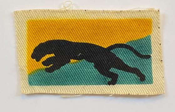 WW2 rare 4th Division Reconnaissance Regiment formation sign.