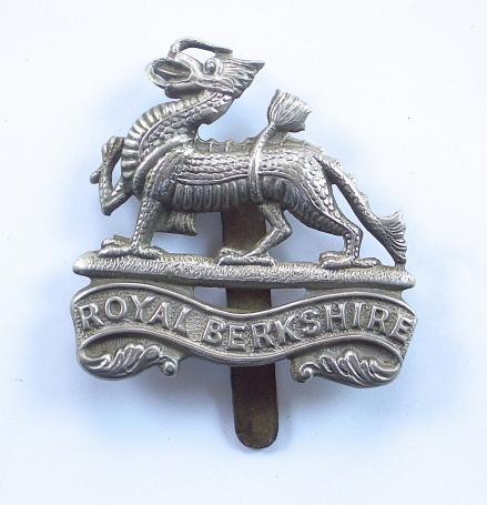 Royal Berkshire Regiment  Volunteer / Milita cap badge