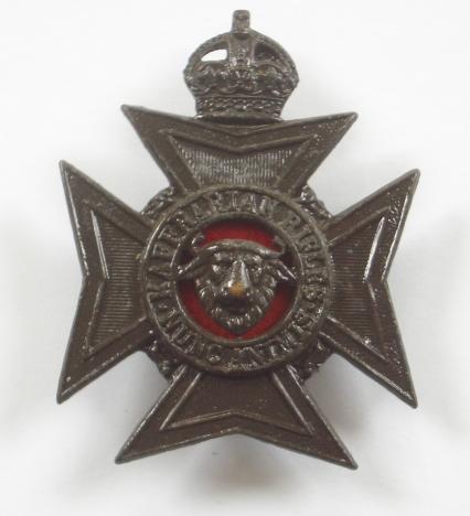 South African Kaffrarian Rifles Officer?s head-dress badge