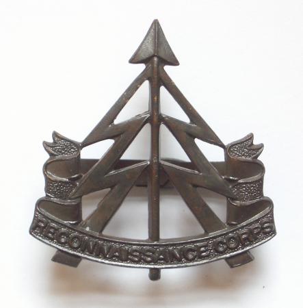 Reconnaissance Corps WW2 scarce OSD bronze cap badge.