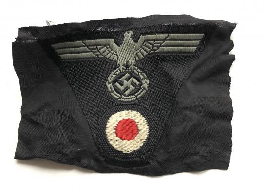 German Third Reich Heer Panzer cloth cap eagle & roundel