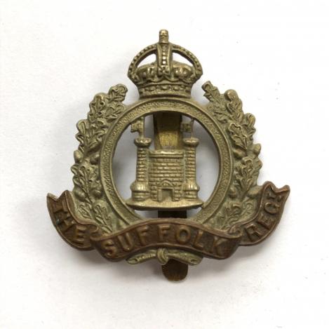 4th, 5th & 6th Bns. Suffolk Regiment post 1908 cap badge.