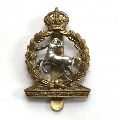 Royal Army Veterinary Corps cap badge c1918-52 by Firmin, London