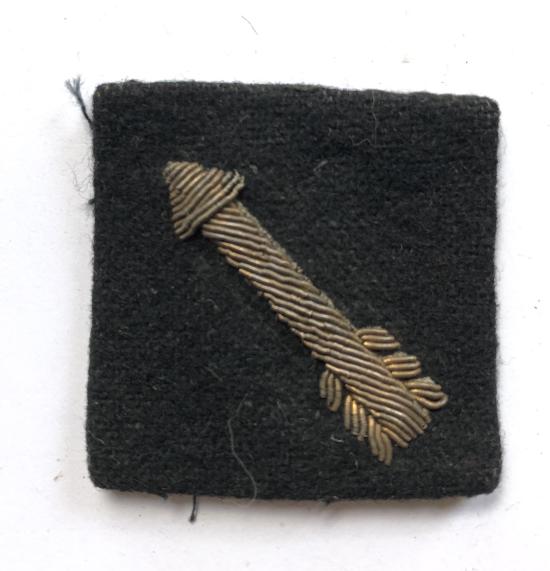 7th Indian Division WW2 bullion/cloth formation sign