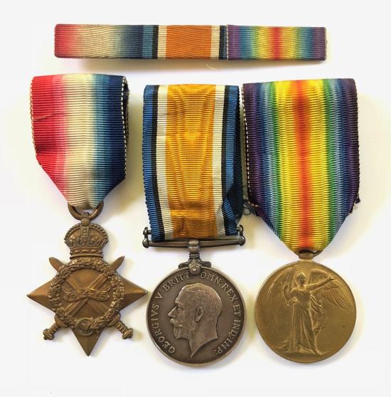 WW1 6th (Pioneer) Bn South Wales Borderers Group of Three Medals.