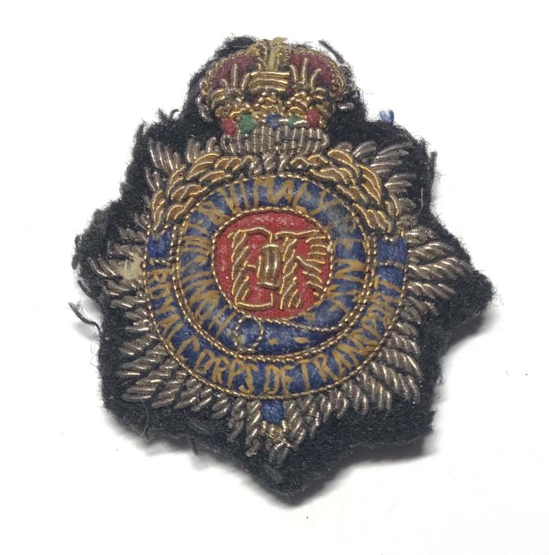 Royal Corps of Transport Officer's beret badge c1965-93.