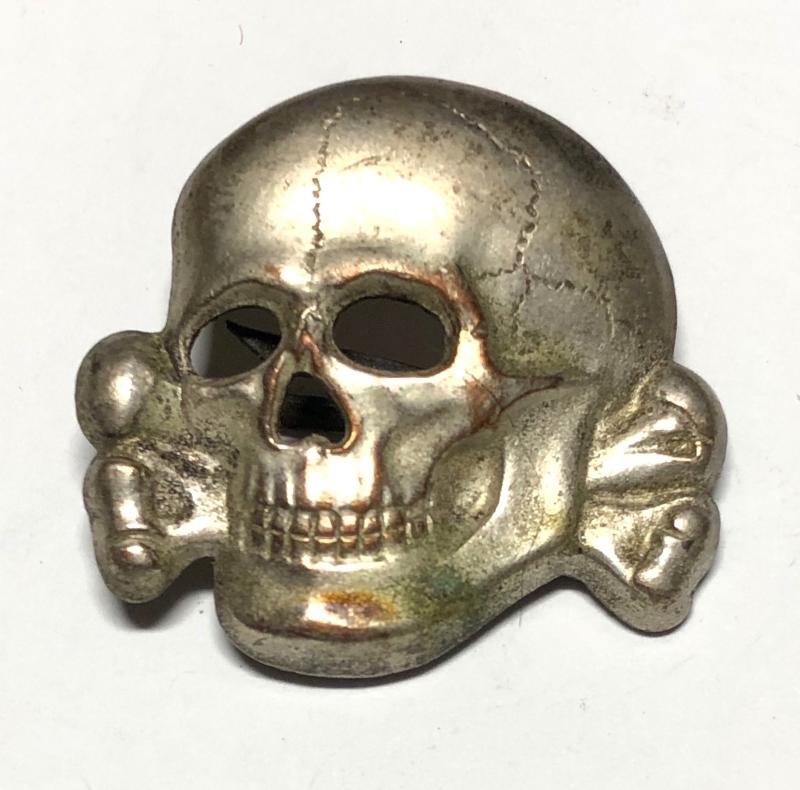 German Third Reich SS cap skull (Totenfopf) by Deschler.
