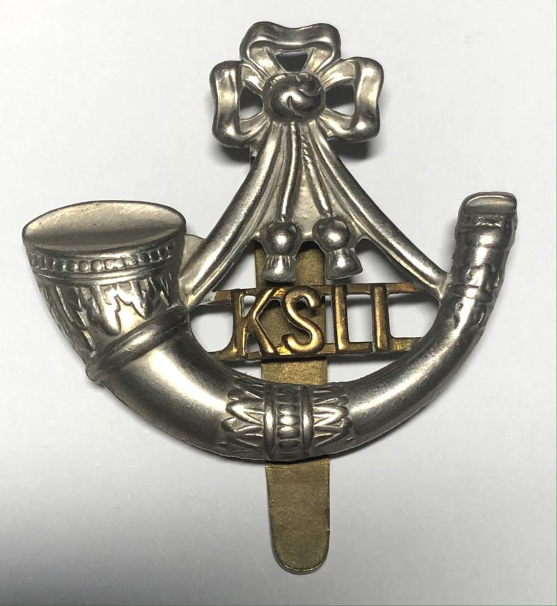 King's Shropshire Light Infantry WW1/WW2 cap badge.