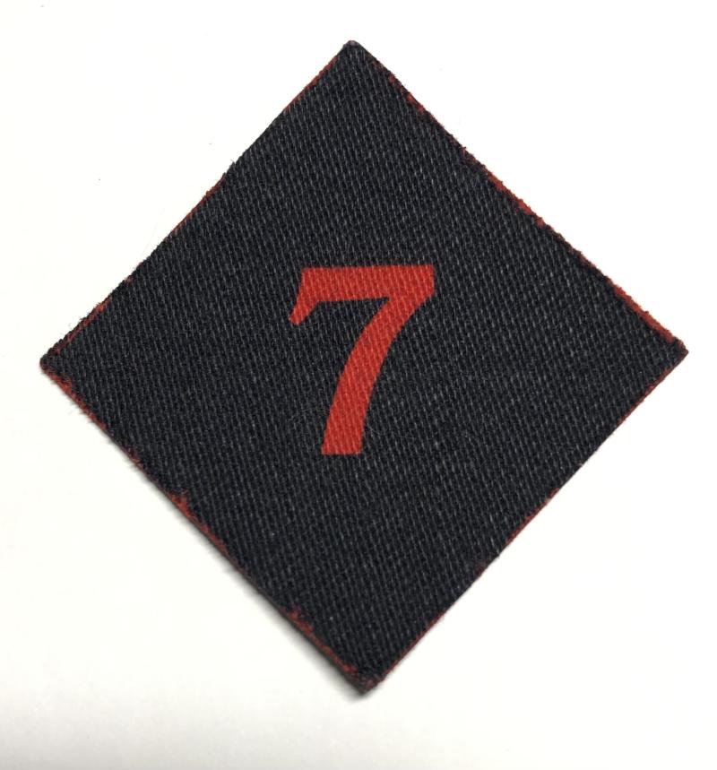 66th Medium Regiment Royal Artillery (Lowland) WW2 formation sign  c1942.