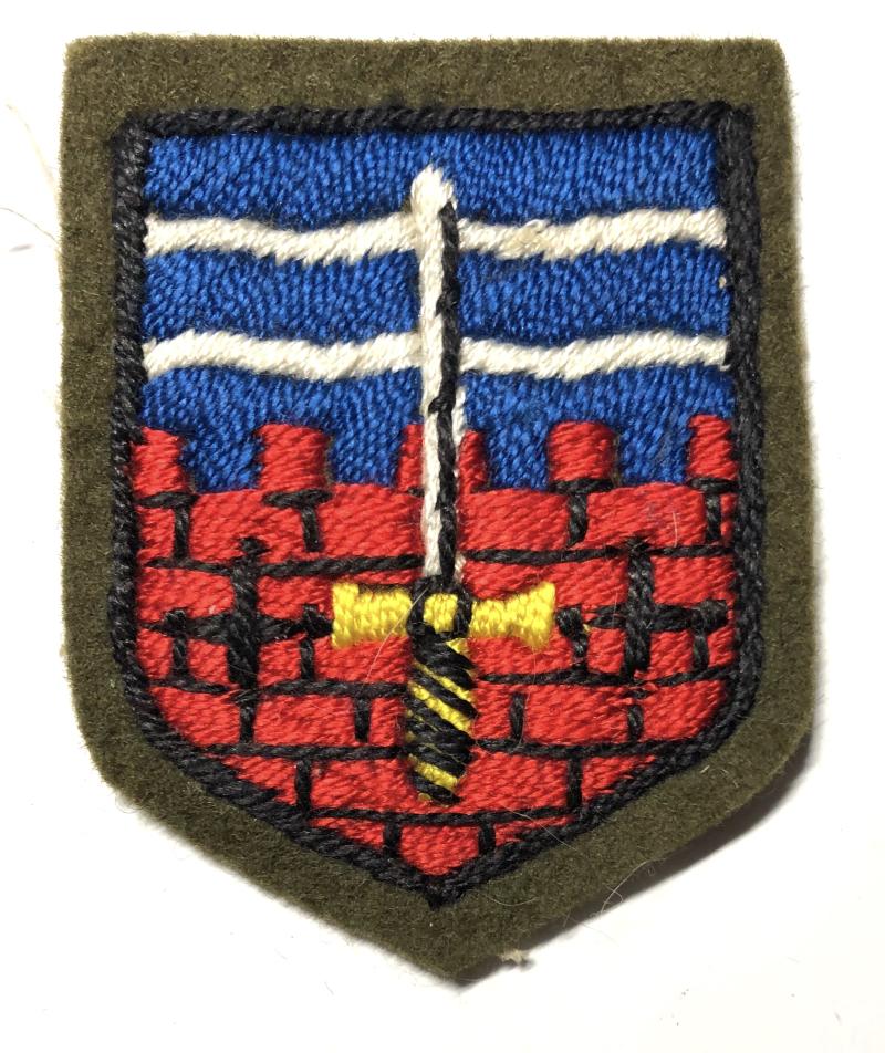 19 General Hospital RAMC cloth formation sign.