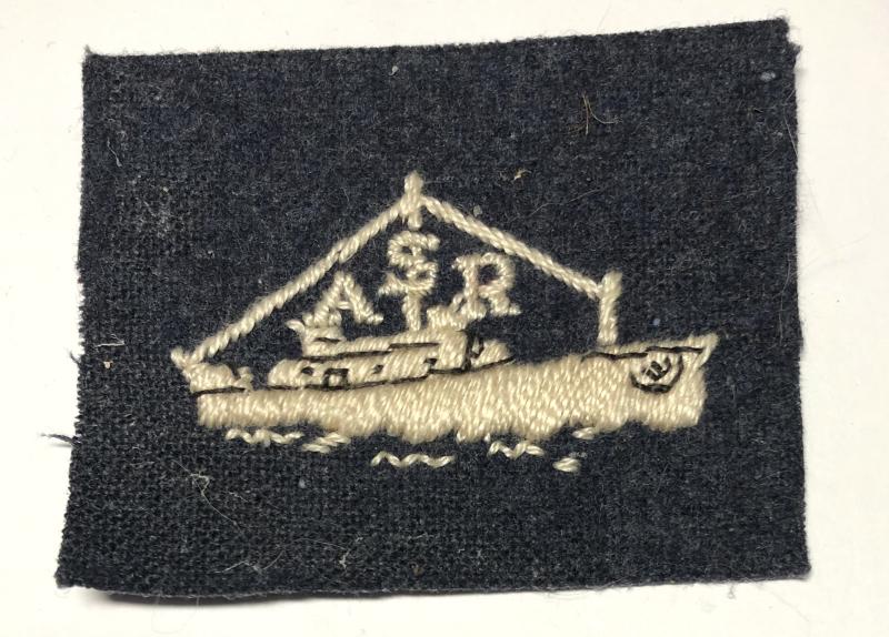 RAF Air Sea Rescue WW2 ASR felt cloth sleeve badge