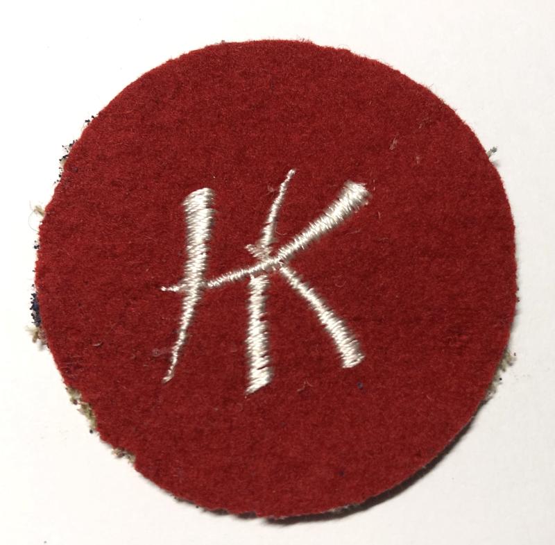 Canadian Hong Hong Service Badge.