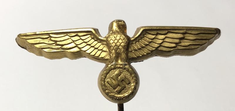 German Third Reich Kriegsmarine sailors cap eagle by F.W. Assmann & Sohne.