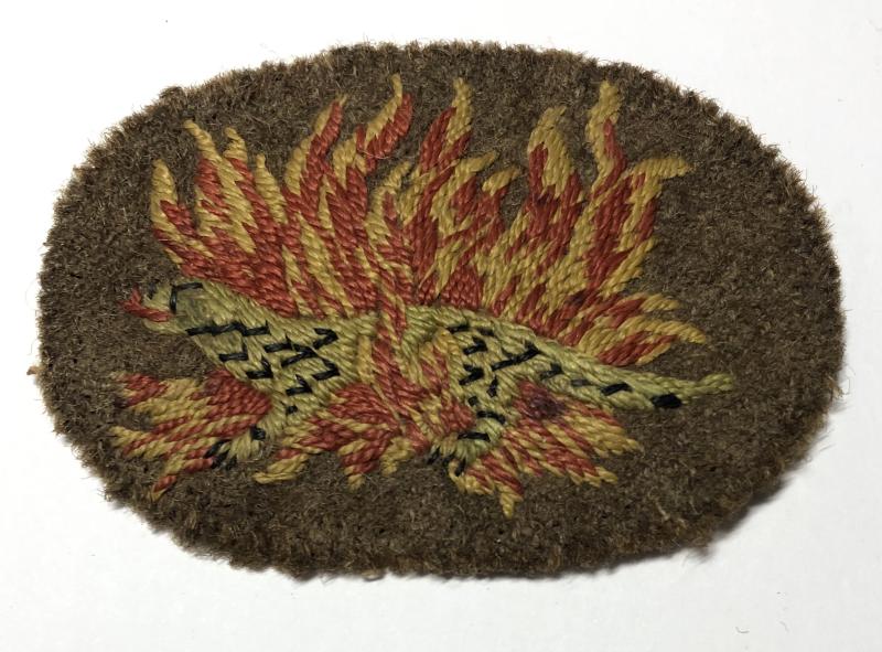 No.1 Commando WW2 Salamander cloth formation sign.