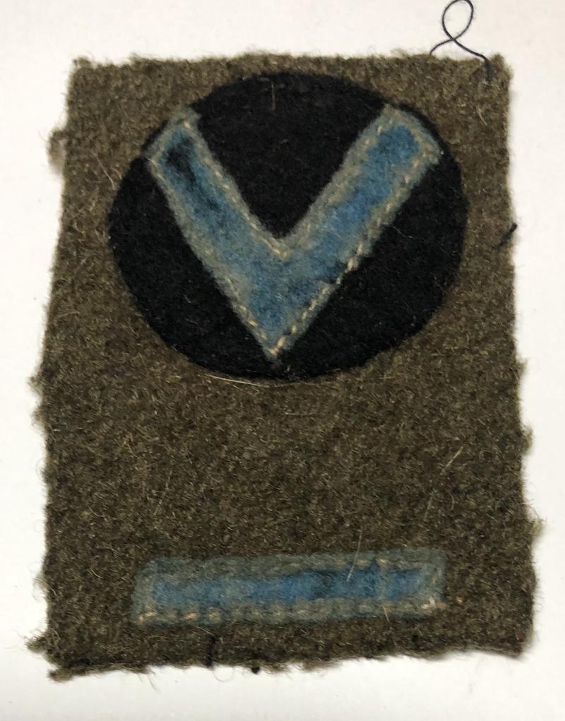 2nd Battalion (Wellington) Shropshire Home Guard WW2 formation sign.