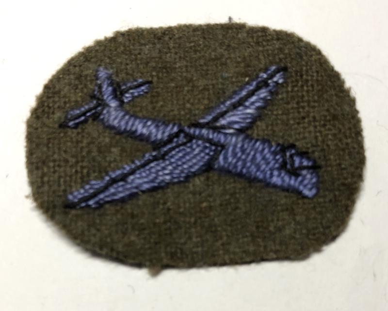 Glider-Borne Troops, Airborne Forces WW2 cloth arm badge.