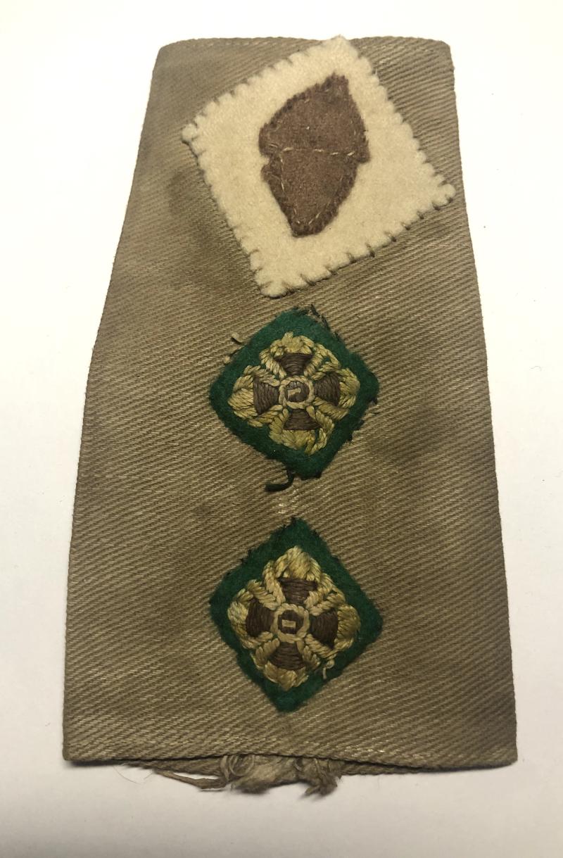 40th Division deception WW2 Lieutenant's rank slide.