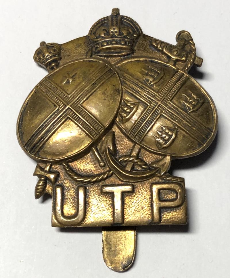 Upper Thames Patrol WW2 Home Guard cap badge.