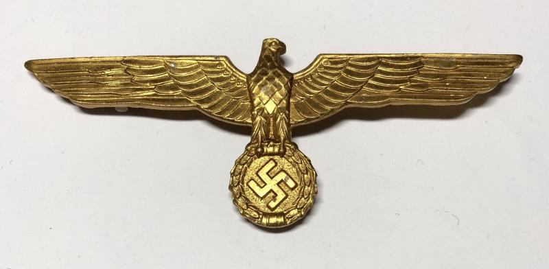 German Third Reich Kriegsmarine Officer white tunic breast eagle.