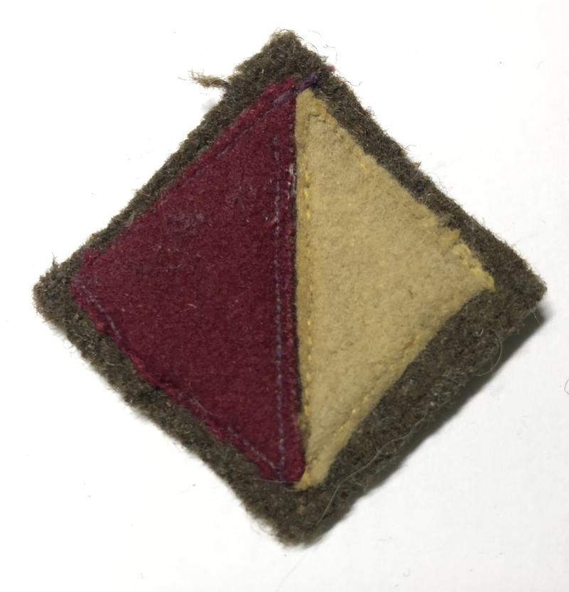 Cheshire Regiment WW2 regimental flash / formation sign.
