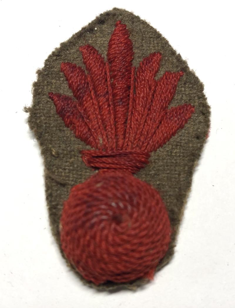 British Army WW1 Trench Bomber's arm badge