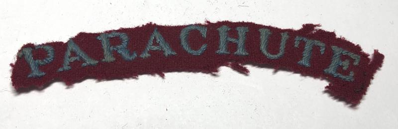 PARACHUTE WW2 airborne shoulder title