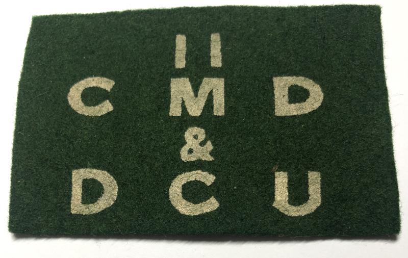 11th Command Military Dispersal and Disposal Control Unit formation sign.