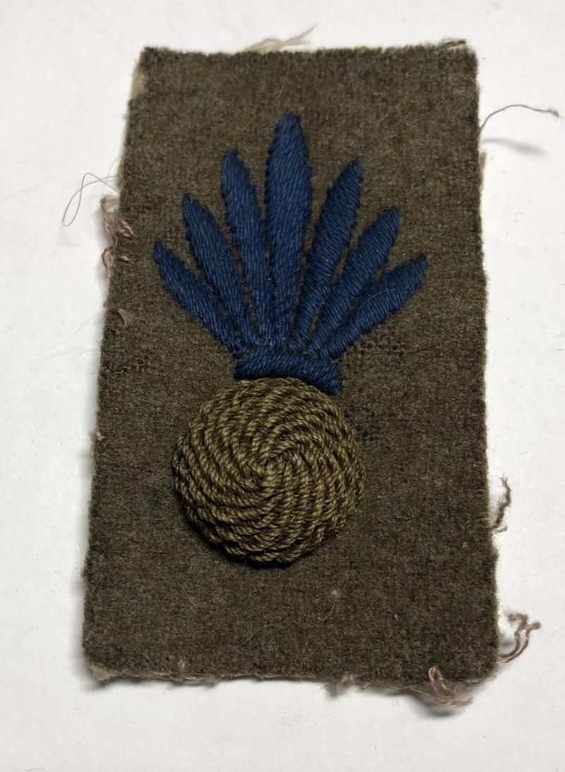 British Army WW1 Trench Mortarman's arm badge.