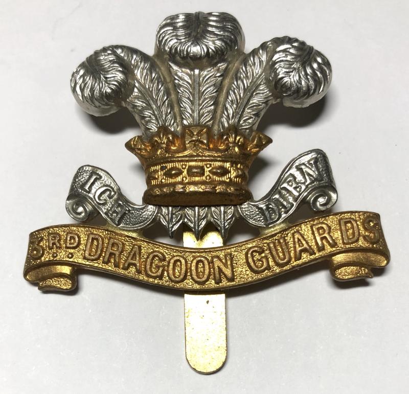 3rd Dragoon Guards WW1 cavalry cap badge.