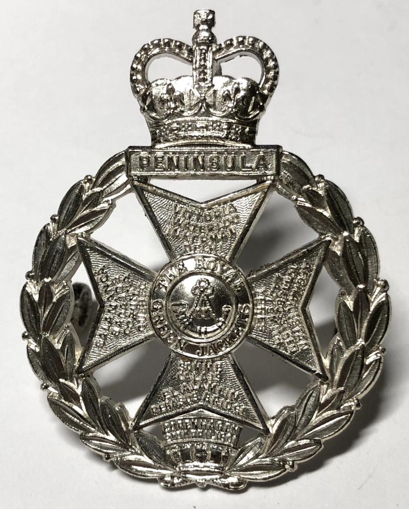 Royal Green Jackets Officer’s cap badge c1966-2007.