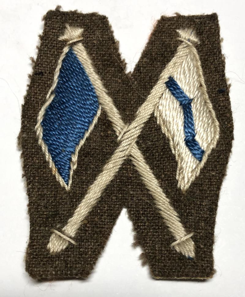 Army Signaller's cloth sleeve badge circa WW2