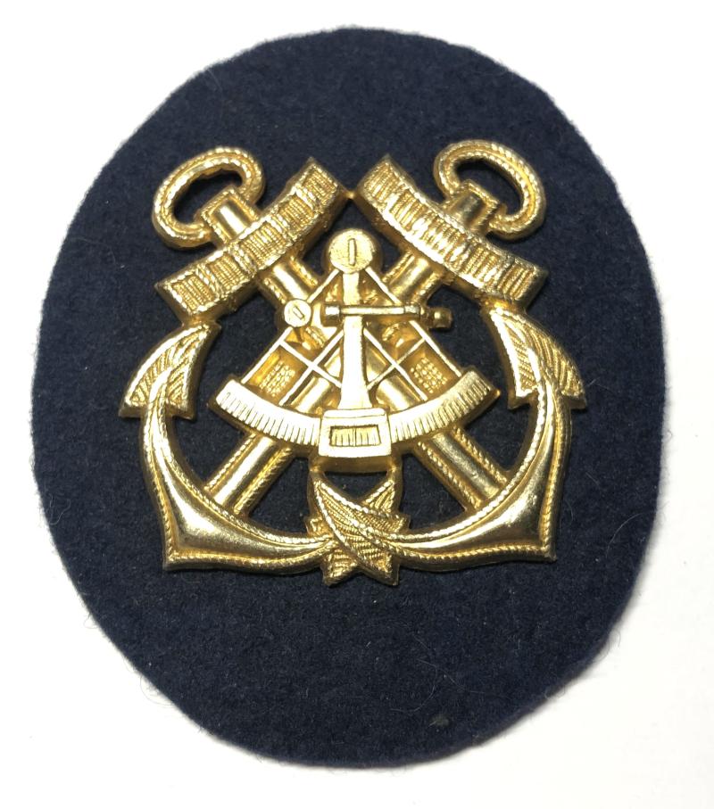 German Third Reich WW2 Kriegsmarine Minesweepers Petty Officer Navagating Helmsman sleeve badge