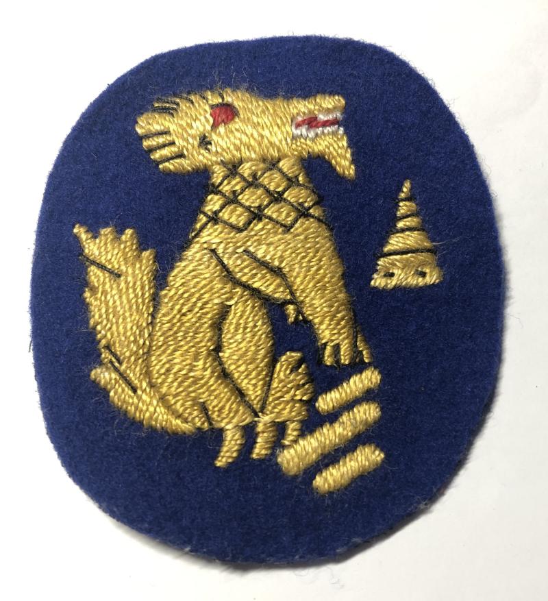 Chindits (3rd Indian Division) WW2 Special Forces cloth embroidered formation sign.