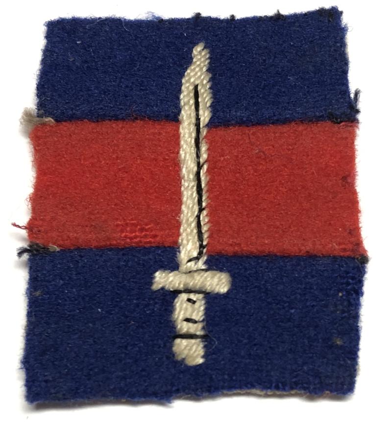 33rd Guards Brigade WW2 embroidered formation sign.