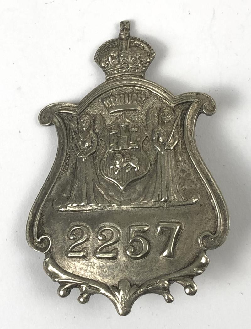 Norwich City Special Constabulary Norfolk police numbered cap badge