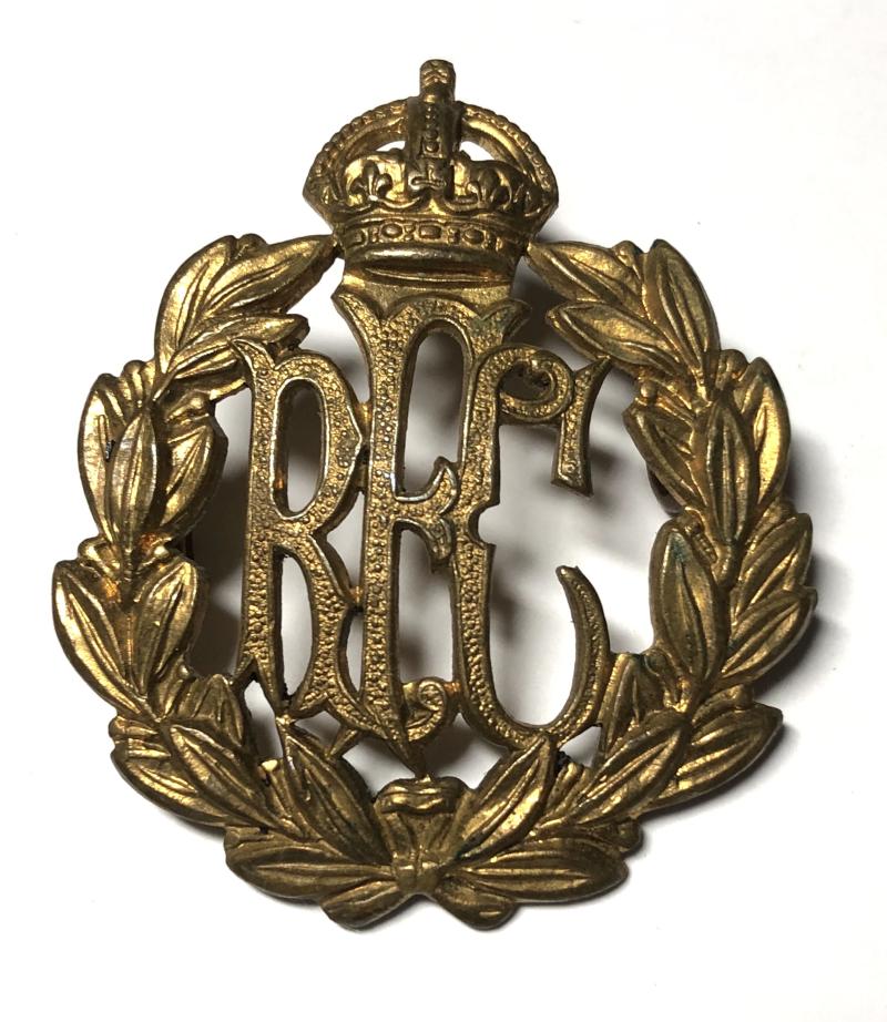 Royal Flying Corps WW1 RFC cap badge.