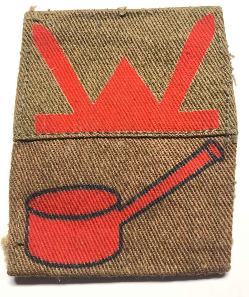 4th Bn. Welch Regiment, 53rd Welsh Division WW2 combination formation sign
