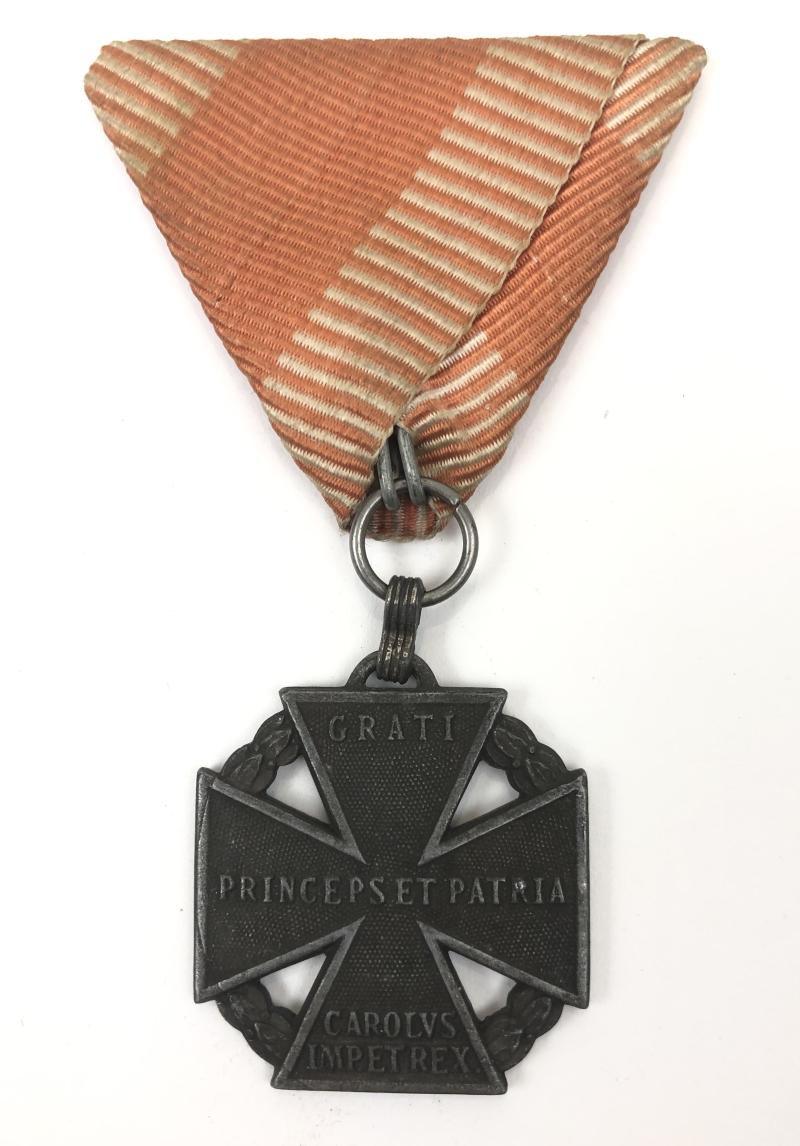 Imperial Austrian WW1 Karl Troop Cross 1916.